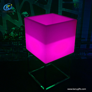 Thùng Rượu Vang Ngoài Trời Chiếu Sáng Lên Với Đứng <span class=keywords><strong>LED</strong></span> Ice <span class=keywords><strong>Bucket</strong></span> Cooler - Product Image 4