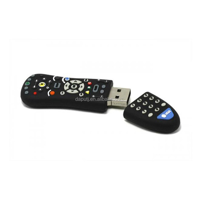 Custom logo Pvc Car Usb Flash Drive, Remote- Control Shaped Design USB Flash Memory