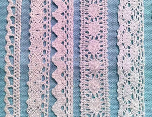 Nouveau design fleur coton indien guipure broderie dentelle - Product Image 1