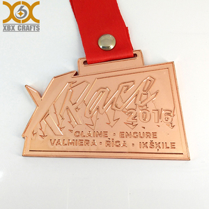 Custom 2D 3D aleación de zinc diseño Premio deportes souvenir Craft bicicleta raza medalla de metal con cinta personalizada - Product Image 5