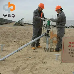 電気道路ガードレール油圧振動パイルドライバー