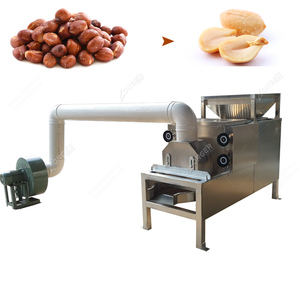 300-500 kg/u Droge Pinda Huid Verwijderen Half Separator en Peeling Machine Pinda Dunschiller - Product Image 2