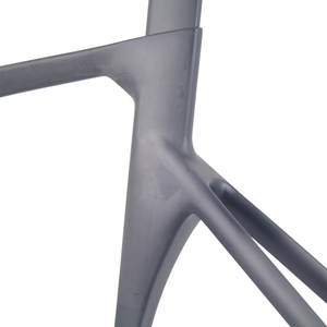 Cadre de vélo de piste en fibre de carbone à pignon fixe, nouveau design, avec garantie de 2 ans - Product Image 4
