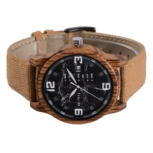 Offre Spéciale hommes montres bois qualité toile <span class=keywords><strong>bracelet</strong></span> relojes hombre cadran spécial conception en bois <span class=keywords><strong>montre</strong></span> pour hommes avec grand boîtier <span class=keywords><strong>montre</strong></span>-<span class=keywords><strong>bracelet</strong></span> - Product Image 2
