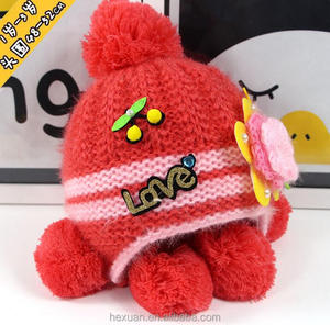 Chapeau tricoté unisexe, chapeau singe bébé, vente en gros - Product Image 2