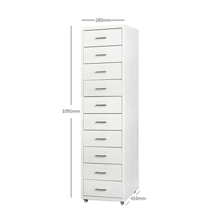 Best Popular Storage Cabinet Mobile 3 4 <strong>5</strong> 6 10 <strong>Drawer</strong> <strong>Units</strong> on Castors - Product Image 6