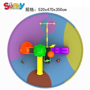 Jeux de parc pour enfants intéressants, toboggan, équipement de terrain de jeux <span class=keywords><strong>extérieur</strong></span> pour enfants utilisé - Product Image 3
