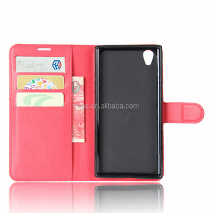Étui en cuir à rabat pour Sony Xperia X <span class=keywords><strong>F5121</strong></span> F5122 avec fonction de support Ru Alibaba - Product Image 1