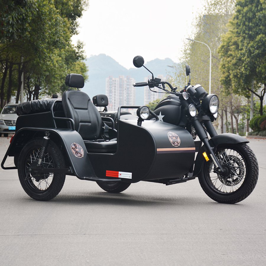 Cheap 250cc Motorcycle Sidecar - New 3-Wheel Motorbike with 90km/h