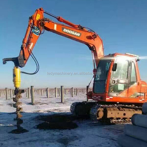 Thủy lực Trái Đất khoan <span class=keywords><strong>Auger</strong></span> file đính kèm cho máy xúc backhoe hoặc cần cẩu đất sét đất khoan máy với lõi thành phần động cơ - Product Image 4