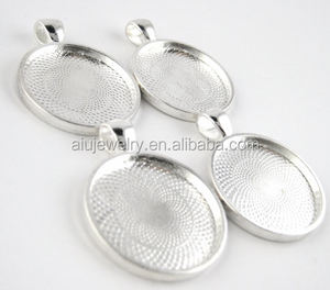 Liontin nampan liontin berlapis perak murni 925 kustom penuh - Product Image 3