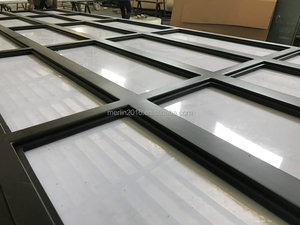 Puerta <span class=keywords><strong>de</strong></span> garaje <span class=keywords><strong>de</strong></span> <span class=keywords><strong>hierro</strong></span> forjado con placa acrílica - Product Image 3