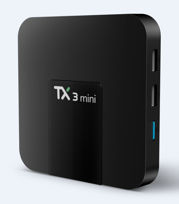 2018 último producto TX3 Mini Android 7,1 TV Box 2 GB RAM 16 GB ROM Amlogic S905W Quad Core