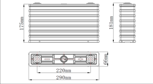 【<span class=keywords><strong>2</strong></span>年保証・6000サイクル・CE認証】大容量 3.2V 160Ah GBS LiFePO4 角形プリズム式バッテリー 充電式 ATing製 動作温度-20～60℃ - Product Image 2