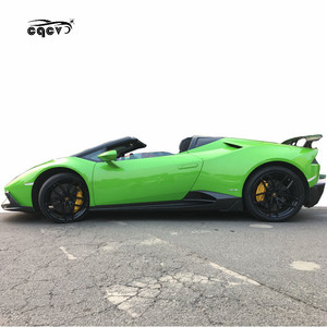 Sợi Carbon Cơ Thể Kit Đối Với Lamborghini Huracan LP610-4 Trong MS Phong Cách Phía Trước Lip Phía Sau Lip Side Váy Và Cánh Spoiler Phụ Tùng Ô Tô - Product Image 4
