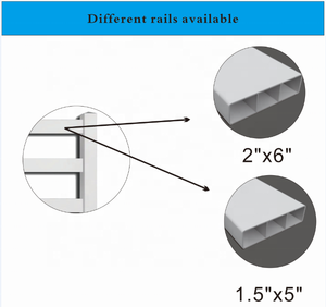 Recinzione per Cavalli <span class=keywords><strong>in</strong></span> PVC Nero Facilmente Assemblabile Modello 3D con Telaio <span class=keywords><strong>in</strong></span> <span class=keywords><strong>Legno</strong></span> Trattato a Pressione per Agricoltura e Recinzioni a Palizzata - Product Image 5