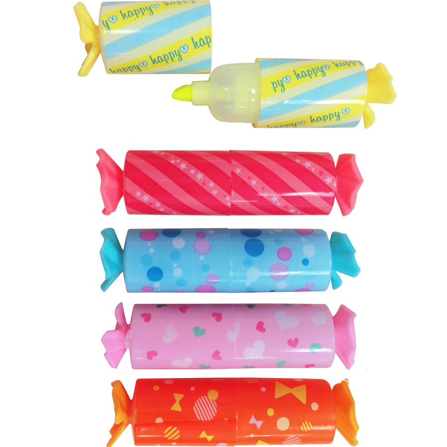 Interwell HM632 parfumée bonbons marqueur, Mini couleur marqueur ensemble