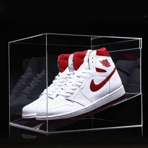 TengYu high-end clear plexiglass/acrylic shoes display box