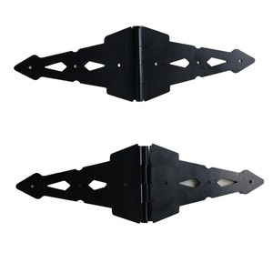 Charnières de clôture en vinyle, charnières et verrous de porte de clôture en vinyle réglable - Product Image 1