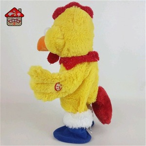 Movimento giallo gallo giocattolo elettronico peluche animale giocattolo danza e canto - Product Image 6