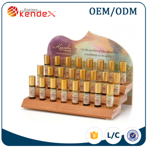 由阿里巴巴评估供应商制造的 3 层豪华香水木制展示架 - Product Image 1