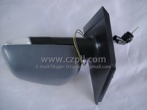 Nuevas piezas de automóvil 6Q1 857N 507AL/508AD Espejo retrovisor de coche manual para VW <span class=keywords><strong>POLO</strong></span> <span class=keywords><strong>2005</strong></span> - 2009 - Product Image 3