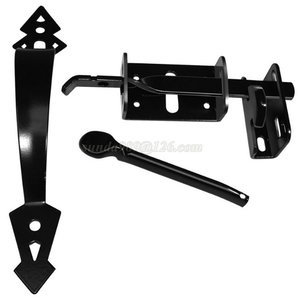 Heavy Duty An Ninh Gỗ Hàng Rào Thumb Gate Latch Với Xử Lý - Product Image 3