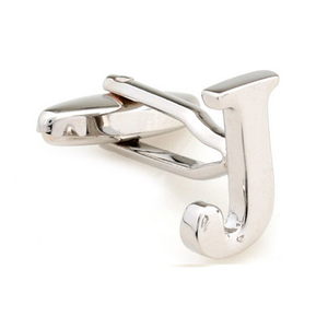 Personnalisé En Acier Inoxydable Cadeau D'affaires <span class=keywords><strong>argent</strong></span> Initiales Lettres boutons <span class=keywords><strong>de</strong></span> <span class=keywords><strong>Manchette</strong></span> - Product Image 3