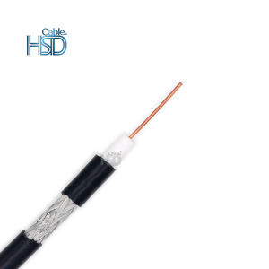 Cable Coaxial <span class=keywords><strong>Rg58c</strong></span>/<span class=keywords><strong>u</strong></span> Rg59/<span class=keywords><strong>u</strong></span> Dollar General para TV en Antena, Barra de Sonido HD, Especificaciones Subterráneas, Amarillo con Cable de Tierra - Product Image 3