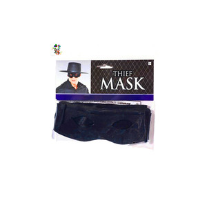 Disfraz de <span class=keywords><strong>bandido</strong></span> personalizado barato Máscaras de fiesta de disfraces de color negro 2017 - Product Image 1