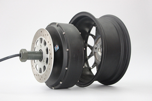 Moteur électrique à moyeu à arbre unique détachable <span class=keywords><strong>QSMOTOR</strong></span> 12 pouces 800W - 2000W 7000W 48V - 96V 260 pour pneu super large - Product Image 2