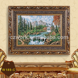 60*90cm desain Aubusson Vintage Cina permadani 100% poliester Jacquard anyaman dinding produsen penjualan gaya Arab - Product Image 5