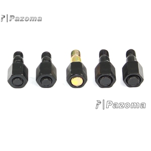 <span class=keywords><strong>Specchietti</strong></span> <span class=keywords><strong>Retrovisori</strong></span> Universali Cromati per Moto Harley Dyna Softail Sportster Custom, <span class=keywords><strong>Specchietti</strong></span> Laterali a Forma di Teschio - Product Image 5