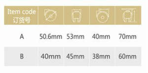 Chaise de bureau de <span class=keywords><strong>roulette</strong></span> / coffret en plastique pour petite roue - Product Image 4