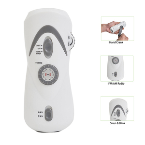 Мини Портативный Рукоятка радио факел usb led аварийного AM FM фонарик - Product Image 5