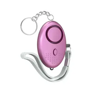 건강한 개인적인 경보 140DB LED 빛을 가진 개인적인 안전 경보 Keychain 여자 아이와 연장자를 위한 비상사태 안전 경보