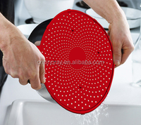 Couvercle de casserole en silicone anti-débordement Couvercle de cuisine anti-débordement