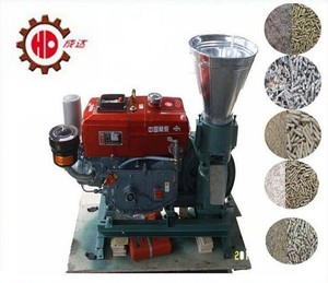 Macchina per Pellet di Grano Fatta in Casa con Motore Diesel KL150A da 7,5 CV/Mulino per Pellet di Segatura per Mangimi Avicoli - Product Image 2