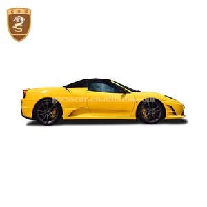 SC Style Auto Car Accessories Body Kit para <span class=keywords><strong>Ferrari</strong></span> <span class=keywords><strong>F430</strong></span> Fibra de vidrio Parachoques delantero Faldones laterales Piezas de difusor trasero - Product Image 5