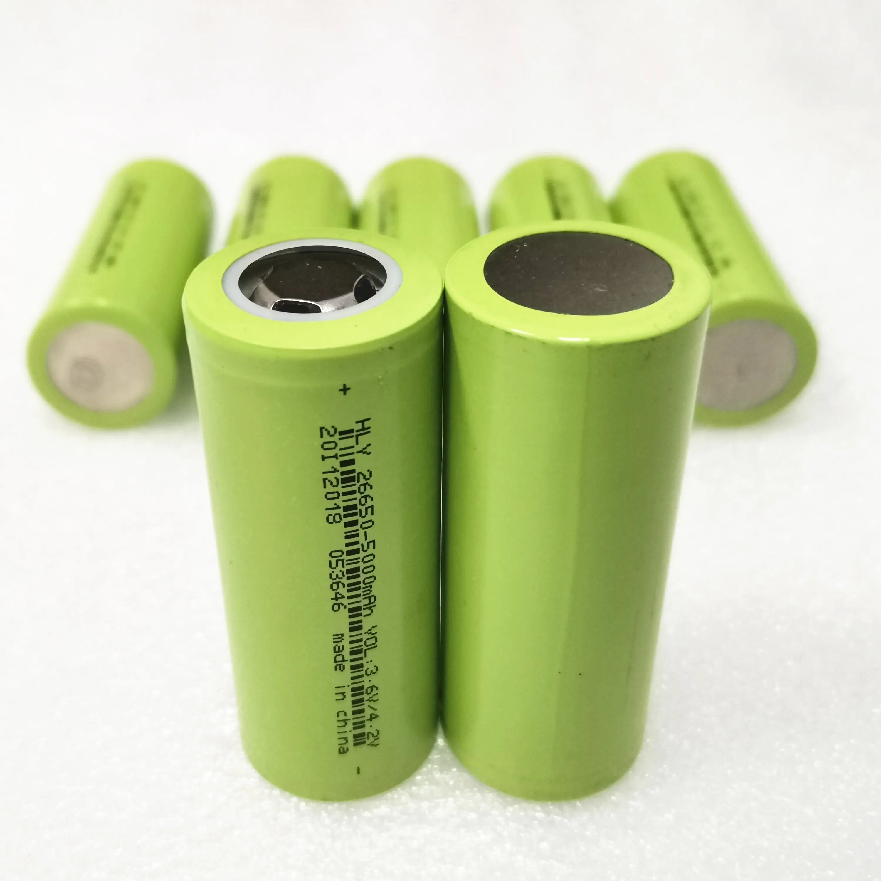 China stock 3C 15A 3.7 V Li ion Battery 5000 mAh 26650 lithium ion rechargeable battery cell