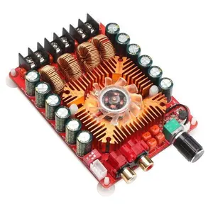 Taidacent Dijital güç amplifikatörü PCB kartı 2X160 W Stereo BTL220W Mono Yüksek Güç Sınıf D Dijital Amplifikatör