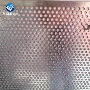 Hexagonal perforierte erweitert metall rampe mesh gerollt metall blatt