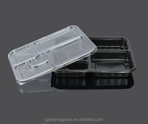 Take away usa e getta vassoio di fast food con 5 vano di plastica produttore - Product Image 2