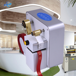 2018 Tự Động Kỹ Thuật Số Nóng Foil Satin Ribbon Máy In SG-R320 Để Bán - Product Image 4