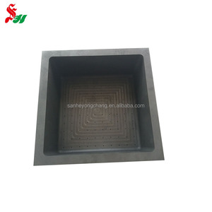 Bandeja de Grafito Artificial de Alta Pureza Sanhe <span class=keywords><strong>Ark</strong></span> SHYC-541 para Fundición Metalúrgica de Oro y Plata - Product Image 2