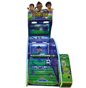 Indoor esportes diversões equipamentos futebol estrela futebol tiro crianças arcade jogo máquina para venda