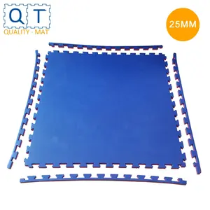 QT MAT Non-toxic Odorless Formamide Below 200PPM 39in x 39in 25mm EVA Judo Taekwondo Tatami Puzzle Foam Naughty Castle Mat