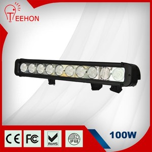 100 W sola fila 4 x 4 <span class=keywords><strong>Aurora</strong></span> llevó de <span class=keywords><strong>la</strong></span> barra ligera del camino Combo / punto / viga de <span class=keywords><strong>la</strong></span> inundación - Product Image 1