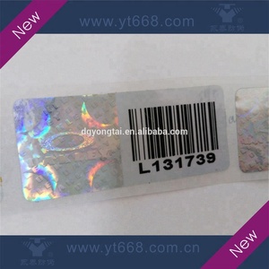 Пользовательские штрих-код/qr-код безопасности 3D Голограмма стикер - Product Image 4