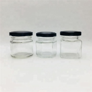 Petit pot en verre de 25 ml (1 oz) de 30 grammes pour <span class=keywords><strong>miel</strong></span> ou <span class=keywords><strong>bougie</strong></span> avec couvercle à visser en métal - Product Image 4